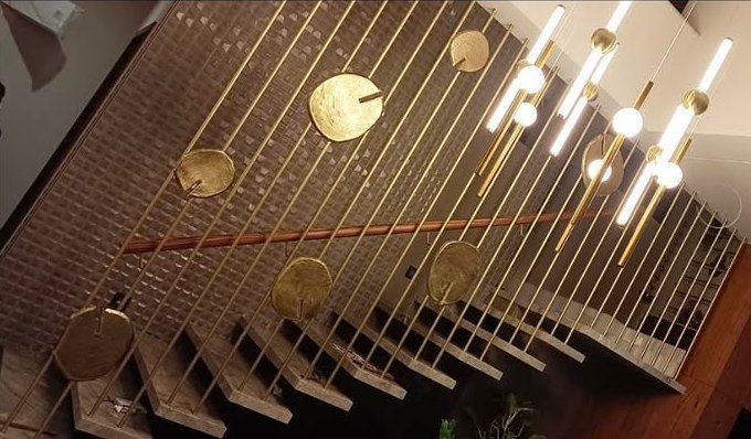 Brass Railing